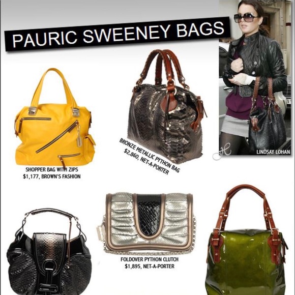 Pauric Sweeney Python Bag - Picture 2 of 8